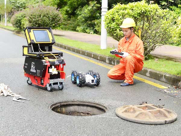 牙叉镇管道机器人检测